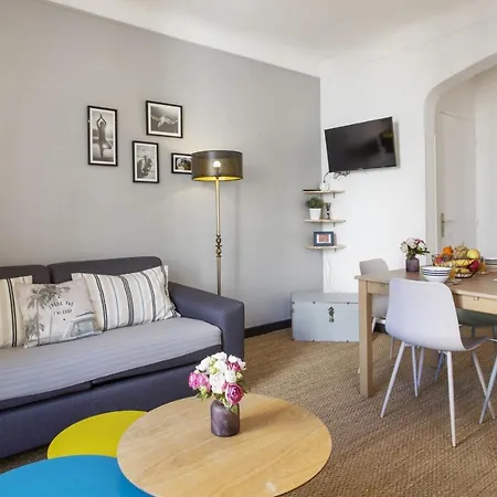 Charming 1br At The Heart Of 5 Min Walking To The Beach - Welkeys *