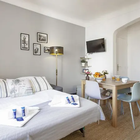 Charming 1br At The Heart Of 5 Min Walking To The Beach - Welkeys Appartement